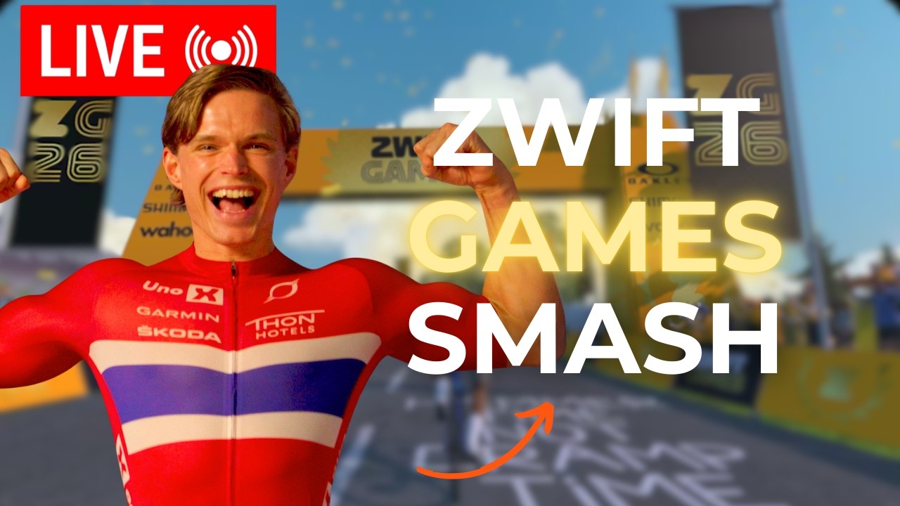 LIVE: lets smash the Zwift GAMES 🔥