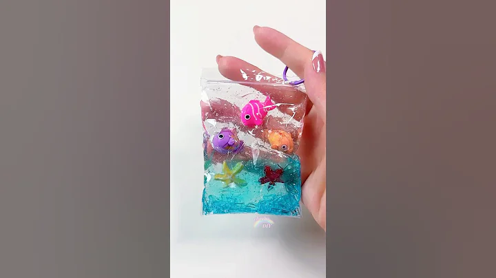 Mini Underwater🫧🐙🐠🐡World DIY #diy #art #craft #chacha-DIY #Handmade #DIYartwork thumbnail