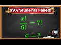 Can you solve this Math Olympiad Algebra Question | A Nice Algebra Problem | Find x?