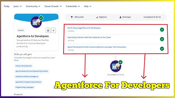 Agentforce for Developers | Salesforce Trailhead | Quiz Solution
