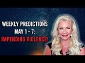 Impending violence may 1  7 vedic astrology weekly predictions