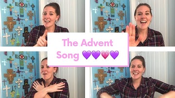 The Advent Song For Kids 💜💜💗💜
