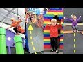 TRAMPOLINE PARK, NINJA COURSE, ROCK CLIMBING and KIDZONE FUN!