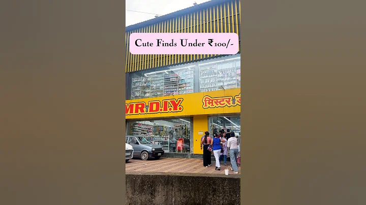 Cute Mr D.I.Y Finds Under ₹100 🌸✨ | #budgetfriendly #viral #shorts