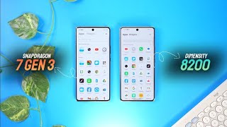 Snapdragon 7 Gen 3 Vs Dimensity 8200 | Antutu Score & Benchmark