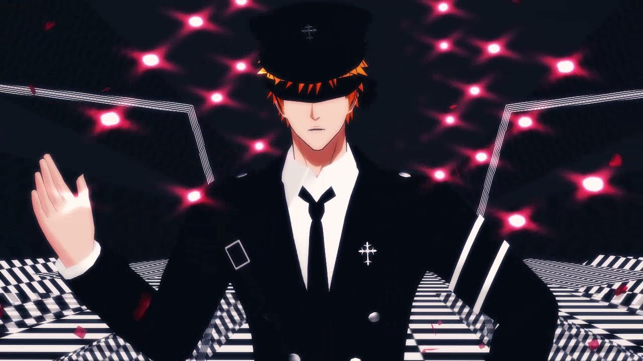 [BLEACH]黑崎 一護と白一護でGLIDE[MMD]