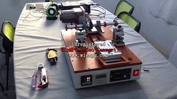 Demo video for semi-automatic lcd separating machine to separate iphone 4 lcd