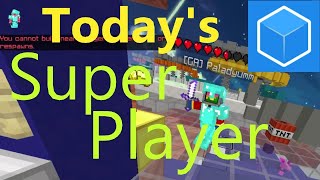 【vs Super Player】EggWars solo cubecraft bedrock minecraft PVP server game play Wait for your chance!