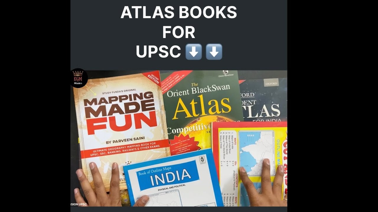 Атласы для UPSC | Атласы UPSC для картографирования 