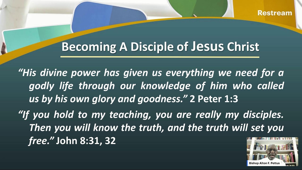 Becoming A Disciple of Jesus Christ - YouTube