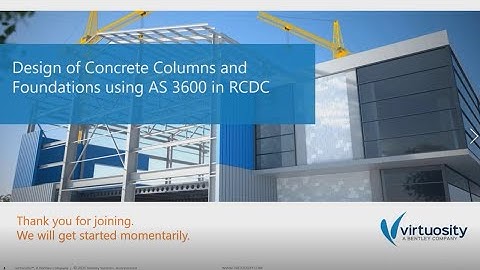 Design of Concrete Columns and Foundations using AS 3600 in RCDC