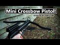 Mini crossbow pistol dont take this serious 