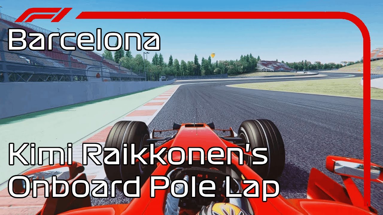 Kimi Raikkonen S Onboard Pole Lap Barcelona 2008 Assetto Corsa Youtube