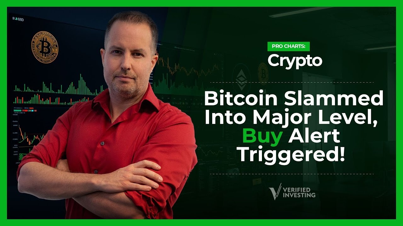 Crypto Flushes, Bitcoin Tags MAJOR Level, Here Is The Trade, Plus Analysis  On Ethereum, Solana