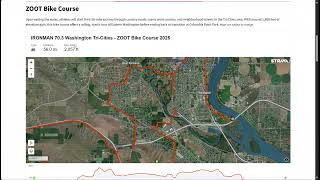 2025 70.3 Washington Tri-Cities Course Overview
