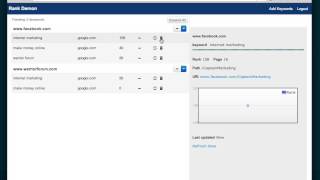 RankDemon SERP Tracker - Demo