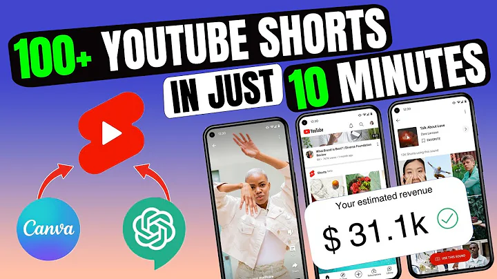 Bulk Create 100+ YouTube Shorts in 10 Minute Using ChatGPT and Canva 🔥