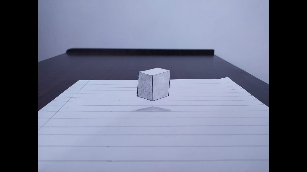 Floating Cube || 3D cube - YouTube