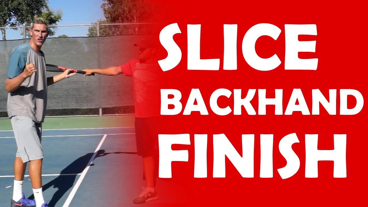 Backhand Slice Progression (3/3) BACKHAND SLICE YouTube