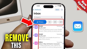 How to Remove icons Next to Each Email in iOS 18 (ANY iPhone)
