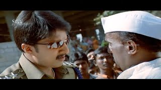Sudeep Eating Biriyani During Emergency Situation | Hubli Kannada Movie Interesting Scene