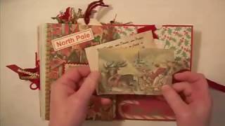 Vintage Christmas Journal for Junk Journal Junkies Swap