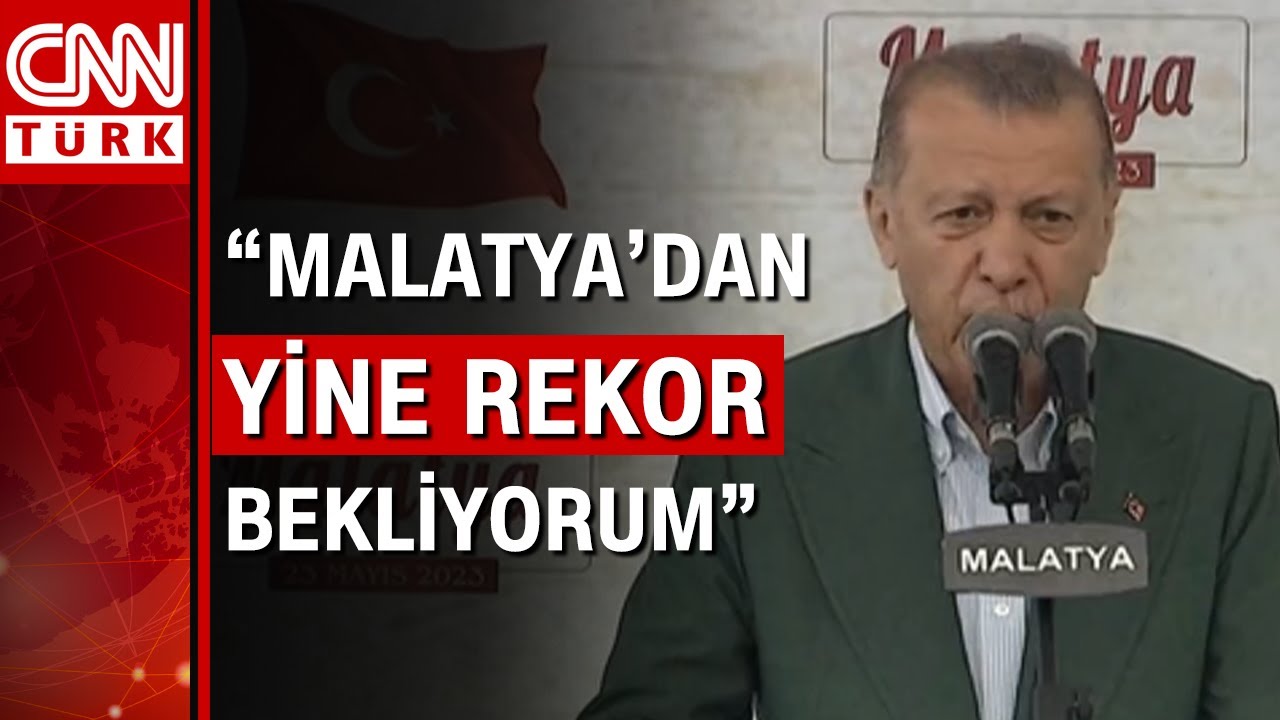 ⁣Cumhurbaşkanı Erdoğan Malatya'da! Erdoğan: