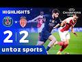 PSG 2 2 Monaco Highlights Champions League 2025 26 Untoz Sports