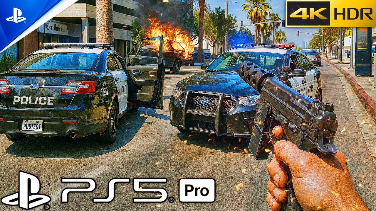 (PS5 Pro) GTA 5 ULTRA Realistic Graphics Gameplay [4K HDR 60FPS] - YouTube