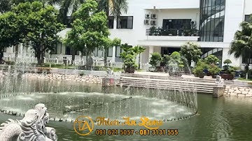Đài Phun Nước Bằng Đá Trung Tâm Thành Phố Việt Trì - Phú Thọ | Thiên An Stone | 091 621 057