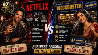 Netflix vs Blockbuster | The Biggest Business Mistake Ever | $40 Mistake Built a Trillion Dollar