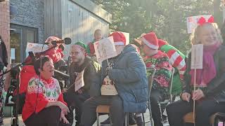 The Marlatons - Christmas Choir at Bryn Euryn Nursery and Café