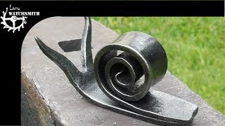 How to forge a snail
This video was inspired by
Alec Steele
https://www.youtube.com/watch?v=cfrQupMDwEY
Gary Huston
https://www.youtube.com/watch?v=2KZVbsfQJQg&t=33s
Be safe. Do not do what I do!
Music by youtube free music library How to forge a snail