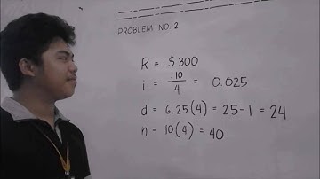 SH 212 Group 1 - Problem No. 2 - Deferred Annuity