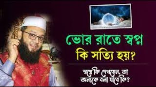 ভোর রাতের স্বপ্ন সত্যিই কি বাস্তবায়ন হয় শায়েখ ফখরুল আশেকী। Sunnah TV