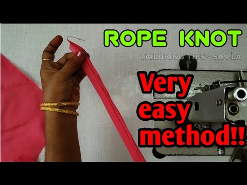 Rope Knot - Easy method !!! - YouTube
