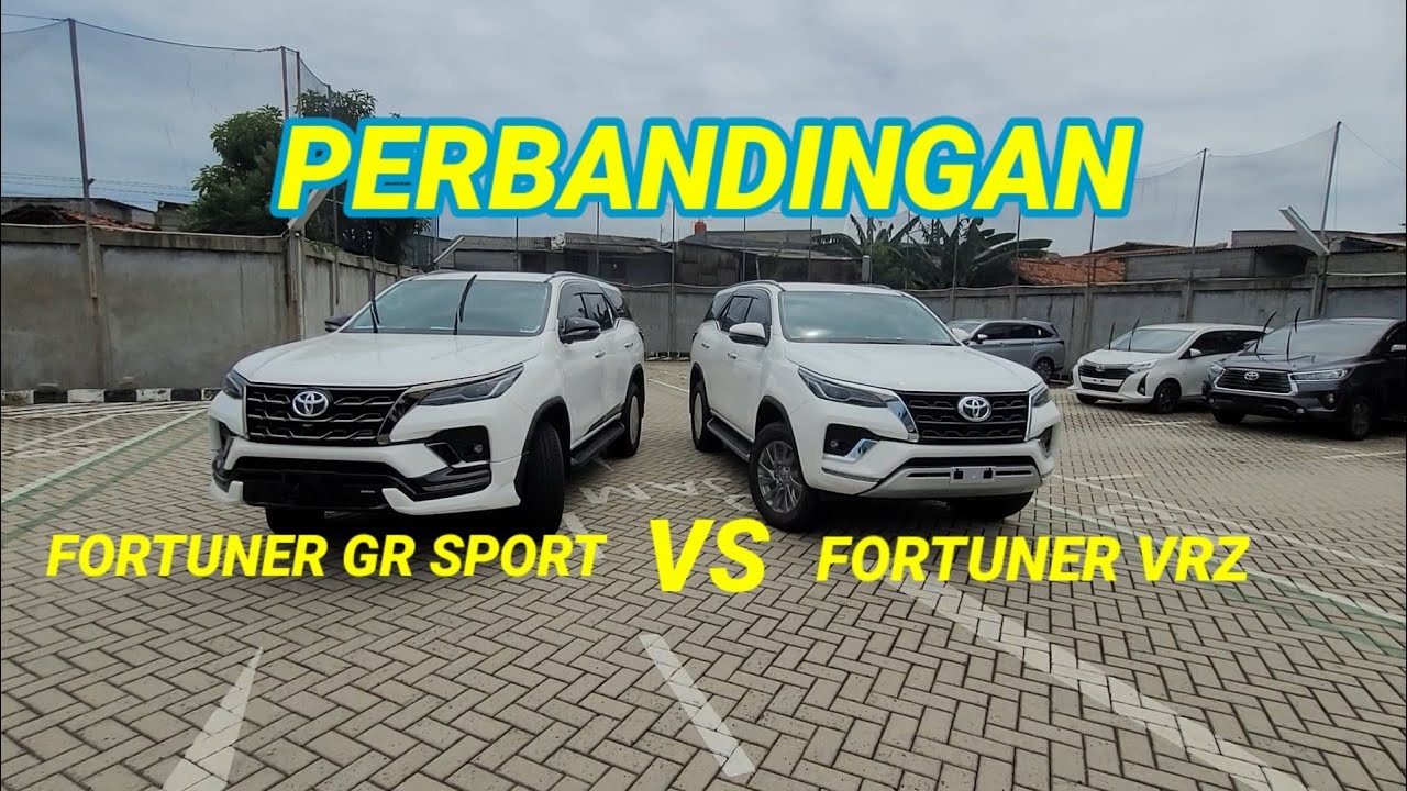 Toyota Fortuner VRZ vs TRD Sportivo: Perbandingan Mendalam untuk Memilih yang Tepat