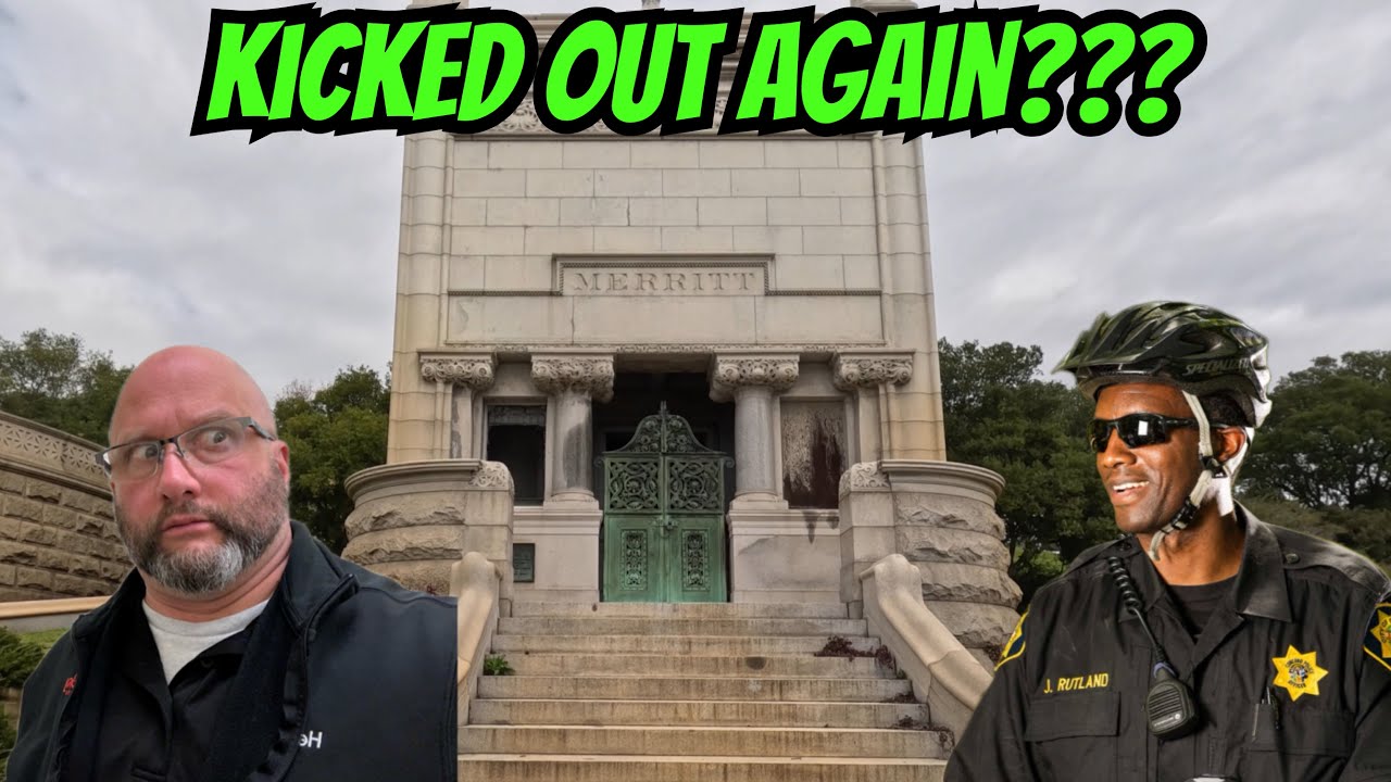 WAS I KICKED OUT of Millionaires Row… AGAIN?! | Mountain View Cemetery