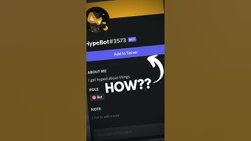 How to get the Add to Server button on your bot