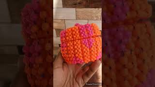 Beaded pumpkin box ll beaded box #shorts #viralshorts 😍🔥