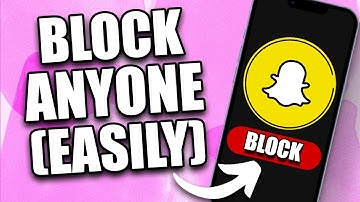 How to BLOCK Someone on Snapchat (NEWEST UPDATE)