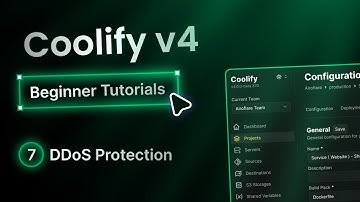 Setup Cloudflare DDoS protection for Coolify • 2025