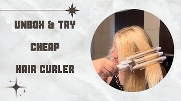 UNBOX & TRY CHEAP HAIR CURLER / ΔΟΚΙΜΑΖΩ ΦΘΗΝΟ ΨΑΛΙΔΙ ΜΑΛΛΙΩΝ / Life Hacks by Alena