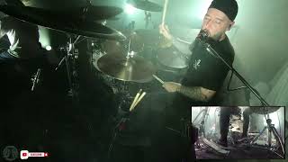 CARCASS-The Scythe&#39;s Remorseless Swing-Dan Wilding. Live in Poland 2022 (Drum Cam)