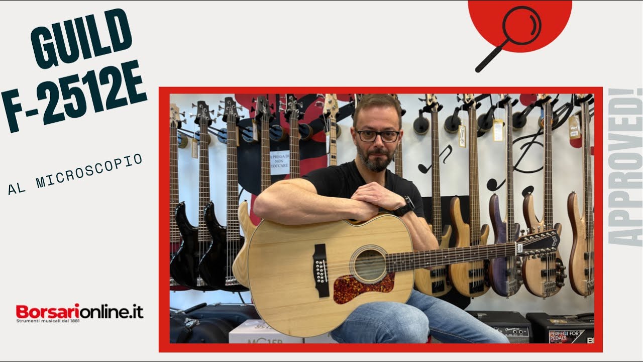Capotasto In Osso Per Chitarra 12 Corde GUILD – Fatto A Mano – AlwaysHandCrafted (AHC)
