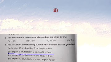 Dav Class -4 Mathematics Unit-13 Volume Worksheet -3 Full soved