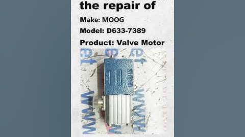 MOOG | D633-7389 | Valve Motor