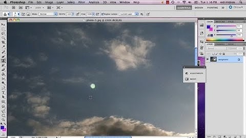 How to Remove a Hot Spot in CS5 : Advanced Photoshop CS5