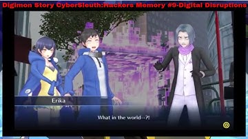 Lets play Digimon Story Cyber Sleuth Hackers Memory # 9-Digital Disruptions