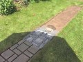 How to make cobblestone-look walkway